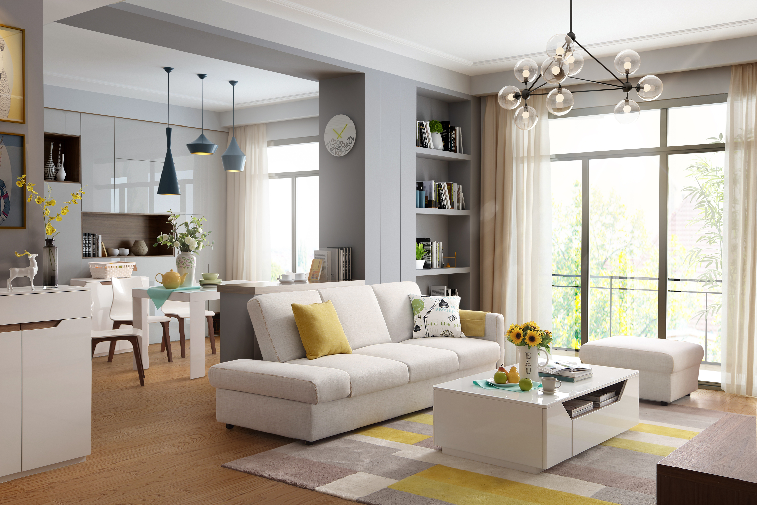 怕熱的人會這樣巧妙布置家,4招享受清涼家居生活!_時尚_網