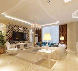 歐式三居舊房改造順義白領小資今朝裝飾客廳裝修效果圖片 裝修美圖 新浪家居