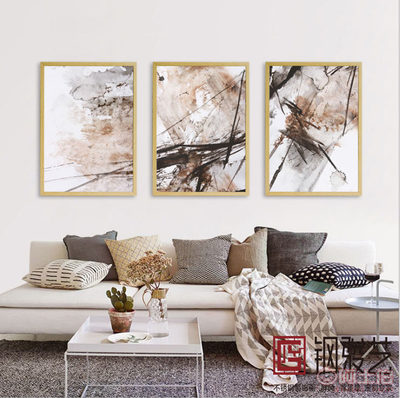 【廠家定制沙發(fā)三聯(lián)不銹鋼裝飾壁畫 不銹鋼背景裝飾畫 不銹鋼畫】 - 產(chǎn)品庫