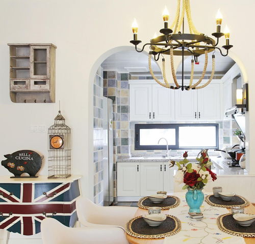 地中海餐廳裝飾展示 裝修效果圖與設計理念